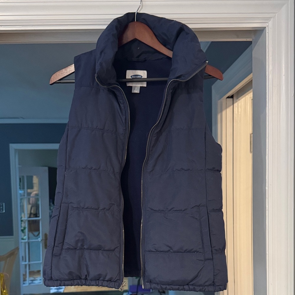 Women’s Old Navy Dark Blue Quilted Vest